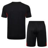 25-26 Bayern Black Training Short Suit #D2556