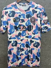 25-26 Inter Miami Blue Pink Joint Edition Fans Soccer Jersey (左袖带图)猿
