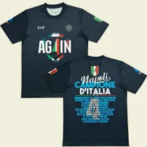 24-25 Napoli Dark Blue Champion T-shirt (深蓝色)