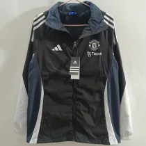 25-26 Man Utd Black Windbreaker
