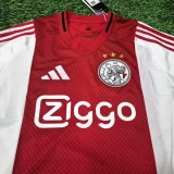 25-26 Ajax Home Fans Soccer Jersey