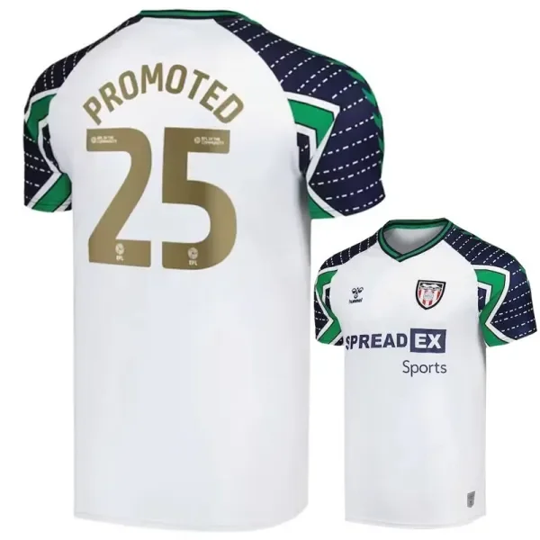 24-25 Sunderland Away Print PROMOTED #25 Fans Soccer Jersey