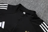25-26 Argentina Black Half Pull Tracksuit (半拉链)