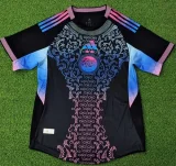25-26 Algeria Black Player Version Training shirts #A37
