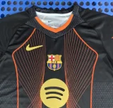 25-26 BAR Black Orange Concept Edition Training Shirts (刺绣标)