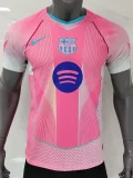 25-26 BAR Pink Concept Edition Training shirts 刺绣标