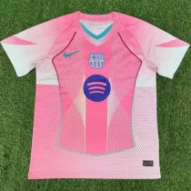 25-26 BAR Pink Concept Edition Training shirts 刺绣标