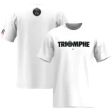 25-26 PSG White High Quality Casual T-shirt #圆领