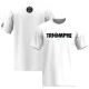 25-26 PSG White High Quality Casual T-shirt #圆领