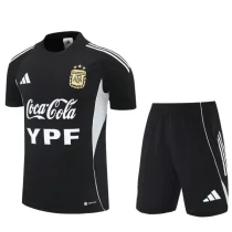 25-26 Argentina Black Training Short Suit