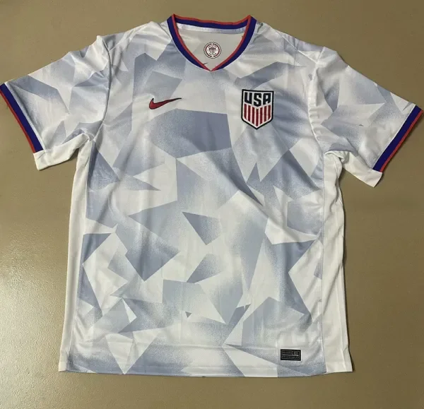 25-26 USA Home Fans Soccer Jersey不带星