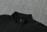 25-26 PSG Jordan Black lacket Tracksuit