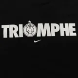 25-26 PSG Black High Quality Casual T-shirt #圆领