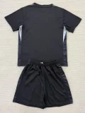 25-26 CHE Black Goalkeeper Kids Soccer Jersey
