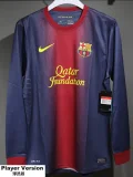 2012-2013 BAR Home Player Version 长袖球员 Long Sleeve Retro Soccer Jersey