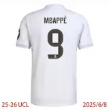 25-26 RMA White Special Edition Fans Soccer Jersey