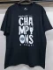 25-26 PSG Black champion High Quality Casual T-shirt 黑圆领