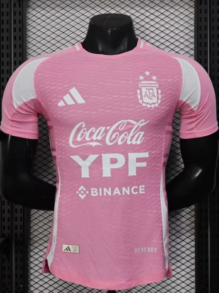 25-26 Argentina Pink Player Version Training Shirts