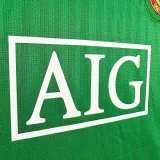 2007-2008 Man Utd Green Goalkeeper Long sleeve Retro Soccer Jersey (长袖)