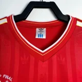 1986-1987 LIV Home Retro Soccer Jersey