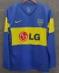 2011-2012 Boca Juniors Home Long Sleeve Retro Soccer Jersey (长袖)
