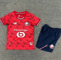 25-26 Lille Home Kids Soccer Jersey