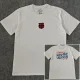 25-26 BAR White High Quality Casual T-shirt #圆领红标