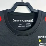 2012-2013 Santos FC Black Long Sleeve Retro Soccer Jersey (长袖)