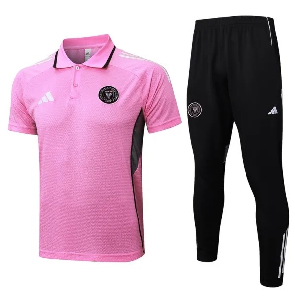 25-26 Inter Miami Pink Polo Tracksuit #C2535