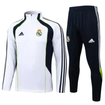 25-26 RMA White Half Pull Tracksuit #B2544(半拉链)