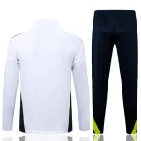 25-26 RMA White Half Pull Tracksuit #B2544(半拉链)
