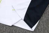 25-26 RMA White Half Pull Tracksuit #B2544(半拉链)