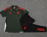 25-26 Bayern Army green Polo Tracksuit #C2533