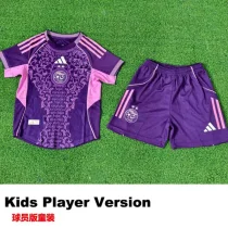 25-26 Algeria Purple Special Edition Kids Player Version Soccer Jersey (球员童装)