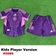 25-26 Algeria Purple Special Edition Kids Player Version Soccer Jersey (球员童装)