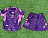 25-26 Algeria Purple Special Edition Kids Player Version Soccer Jersey (球员童装)