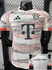 25-26 Bayern Special Edition Khaki Red Player Version Soccer Jersey