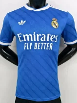 25-26 RMA Blue Player Version Soccer Jersey
