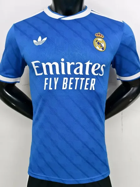 25-26 RMA Blue Player Version Soccer Jersey
