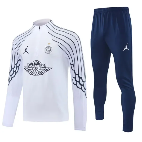 25-26 PSG Jordan White Jacket Tracksuit