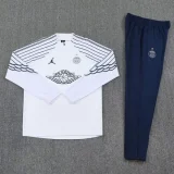 25-26 PSG Jordan White Jacket Tracksuit