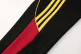 25-26 Man Utd Black Red Jacket Tracksuit #05