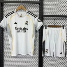 25-26 RMA White Special Edition Kids Soccer Jersey