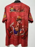 25-26 Japan Red Special Edition Fans Soccer jersey (红草帽)