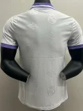 25-26 RMA White Special Edition Player Version Training shirts (紫领)队标印