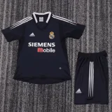 2004-2005 RMA Away Kids Retro Soccer Jersey