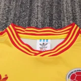 1990 Colombia Home Kids Retro Soccer jersey
