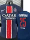 24-25 PSG Home champions Of Europe 25 ICI C'EST Paris Player Version Soccer Jersey 带星