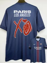 25-26 PSG Home Print Paris Los Angeles XO Fans Soccer Jersey