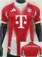 25-26 Bayern Red White Player Version Soccer Jersey